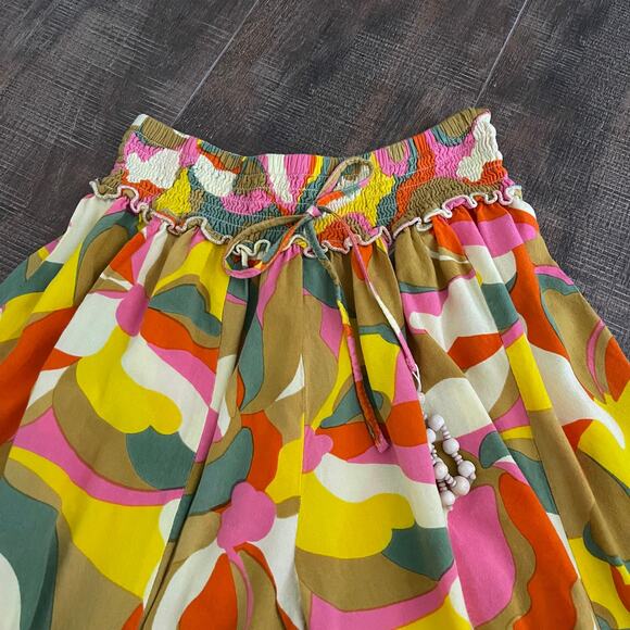 True Destination Resort Wear Bohemian Retro Flare Pants Wide Leg Size Medium - Picture 4 of 10